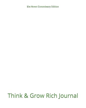 Think & Grow Rich Journal